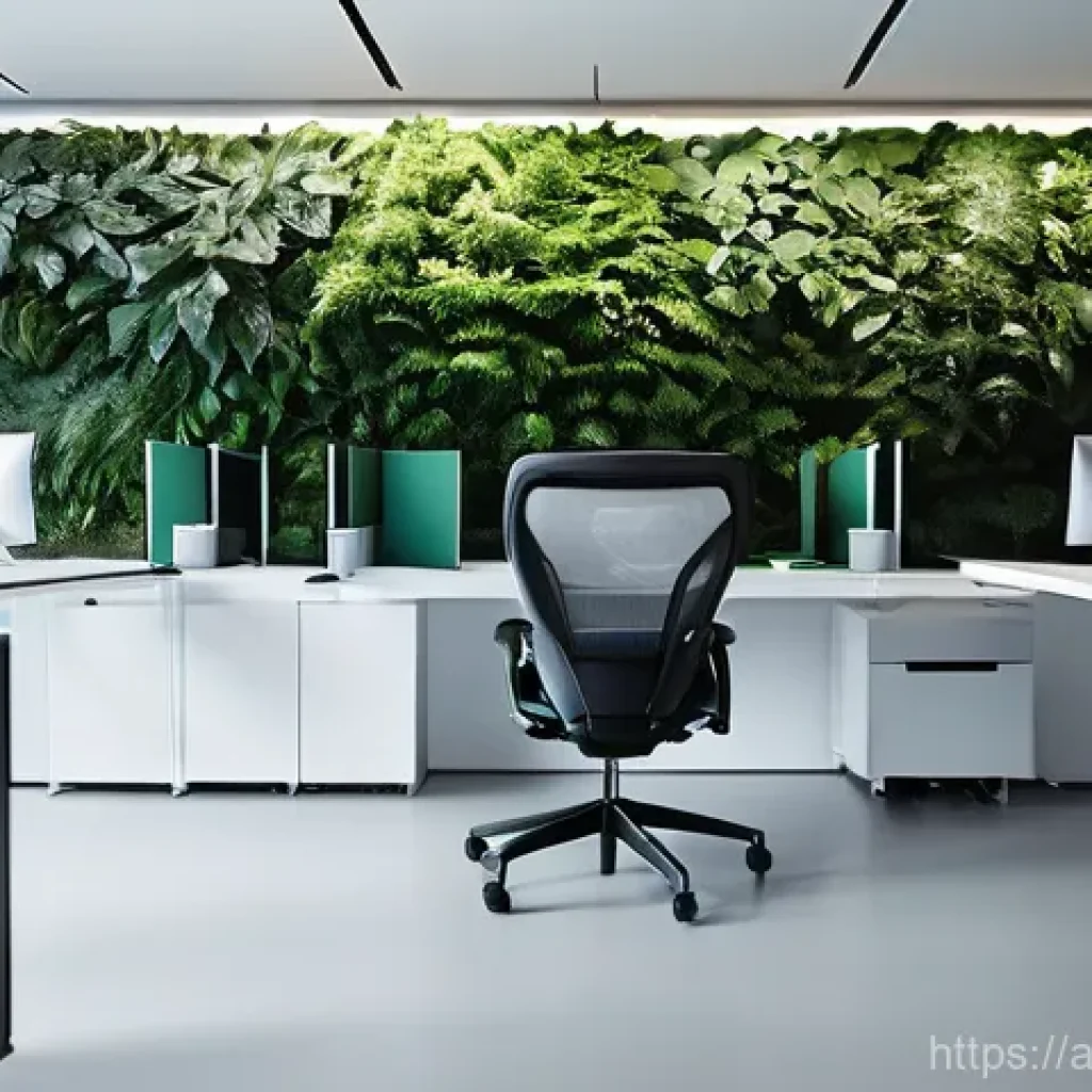 뇌파 조절과 동기 부여의 관계 - **Prompt for Focus and High Productivity:**
    "A sleek, futuristic office space bathed in soft, na...