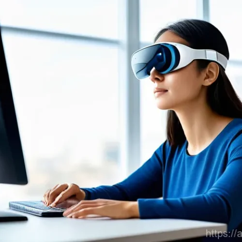 Home 27 뇌파 조절의 경제적 가치 - **Prompt 1: Enhanced Focus and Productivity with Neurofeedback**
A bright, clean, and modern hom...